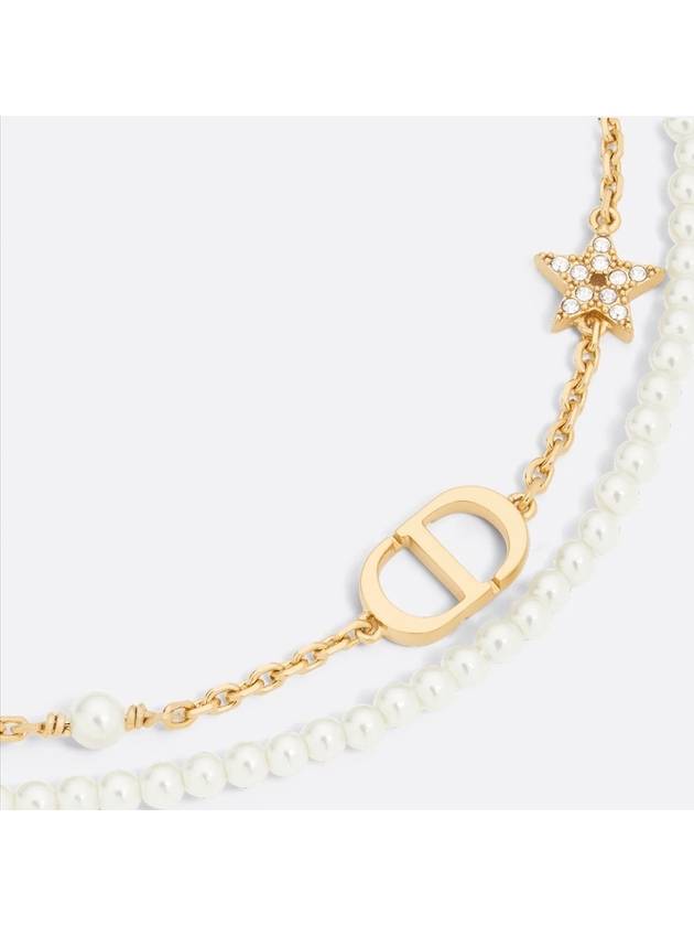 Petit CD Resin Pearls Bracelet Gold - DIOR - BALAAN 6