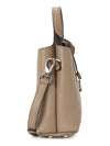 Micro Leather Mini Tote Bag Beige - TOD'S - BALAAN 3