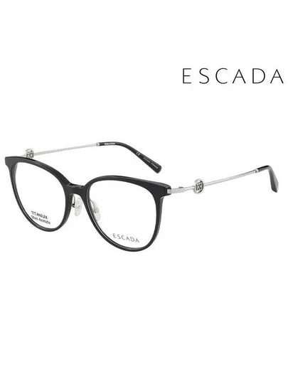 Glasses Frame VES B32F 0700 Round Titanium Men Women - ESCADA - BALAAN 2