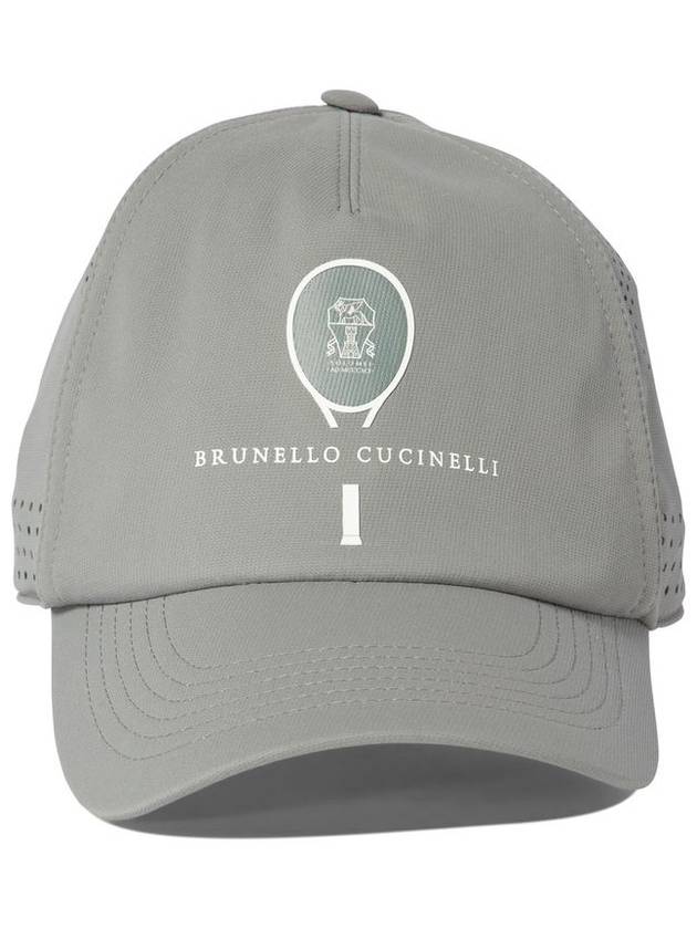 Brunello Cucinelli Tennis Logo Cap - BRUNELLO CUCINELLI - BALAAN 1