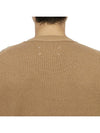 Cashmere Back Stitch Cardigan Beige - MAISON MARGIELA - BALAAN 8