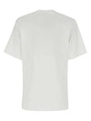 Logo Print Cotton Jersey Short Sleeve T-Shirt Off White - MONCLER - BALAAN 4