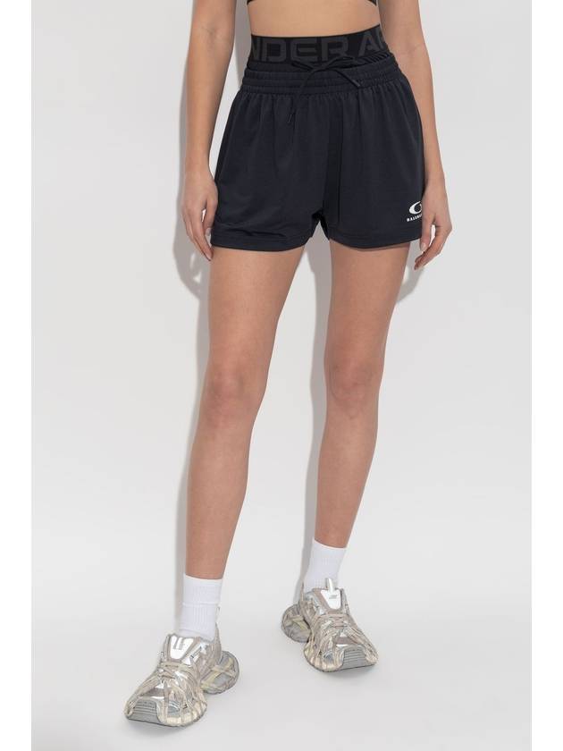 Sporty Mesh Running Shorts Black - BALENCIAGA - BALAAN 4