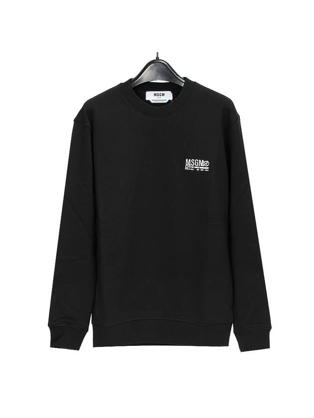 Women's New World Management Logo Sweatshirt Black - MSGM - BALAAN 2