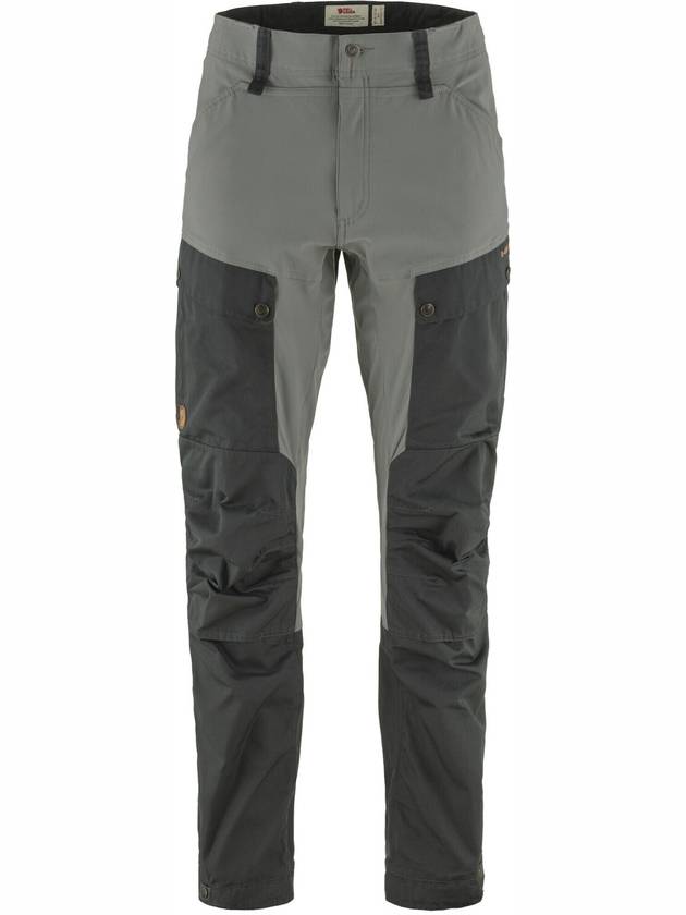 Men's Keb Trousers Iron Grey - FJALL RAVEN - BALAAN 1