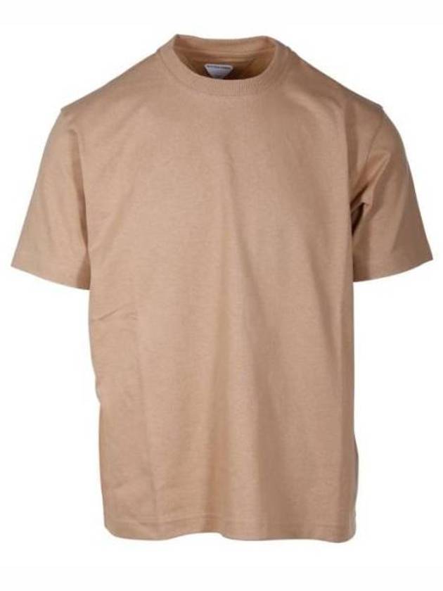 Cotton Short Sleeve T-Shirt Wood - BOTTEGA VENETA - BALAAN 2