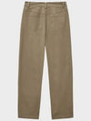 Pre order delivery November 21st Curved drill pants beige - NOIRER - BALAAN 4