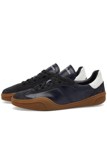 Lace-Up Low-Top Sneakers Grey - ACNE STUDIOS - BALAAN 1