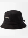 Le Bob Gadjo Bucket Hat Black - JACQUEMUS - BALAAN 2