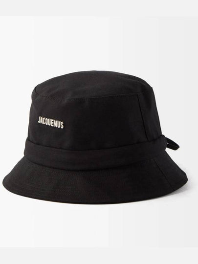 Le Bob Gadjo Bucket Hat Black - JACQUEMUS - BALAAN 2