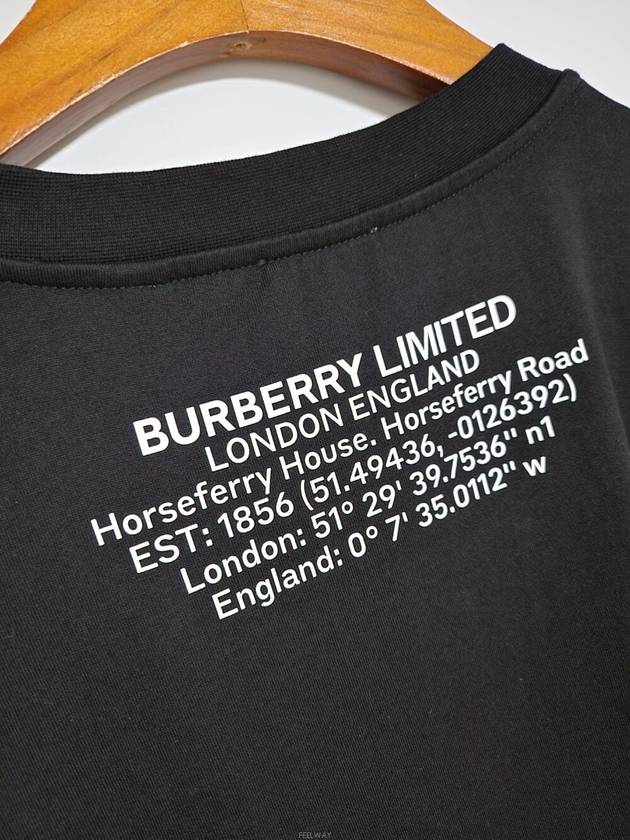 men s short sleeve t shirt - BURBERRY - BALAAN 5