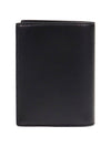 Men's Tiny Monogram Logo Half Wallet Black - SAINT LAURENT - BALAAN 3