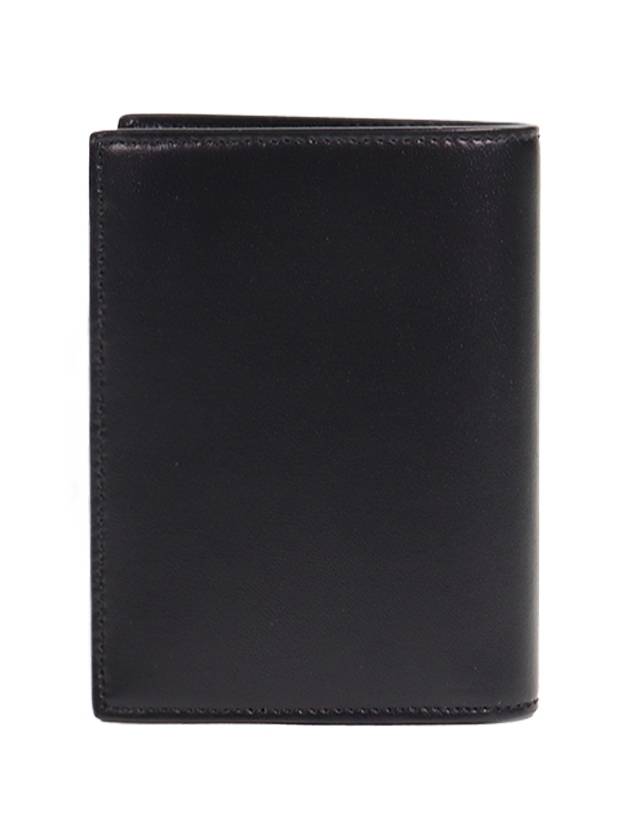 Men's Tiny Monogram Logo Half Wallet Black - SAINT LAURENT - BALAAN 3