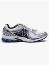 860 V2 Low Top Sneakers White Team Royal Silver - NEW BALANCE - BALAAN 2