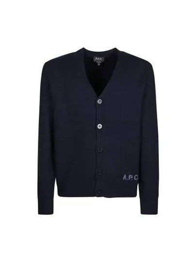 Kenny Merino Wool Cardigan Dark Navy - A.P.C. - BALAAN 2