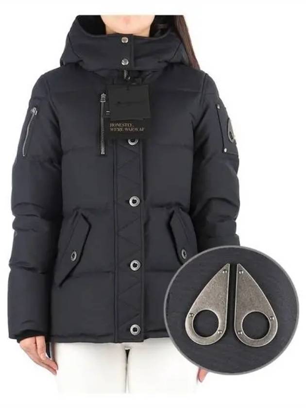 Original Threequarter Down Jacket Navy - MOOSE KNUCKLES - BALAAN 2