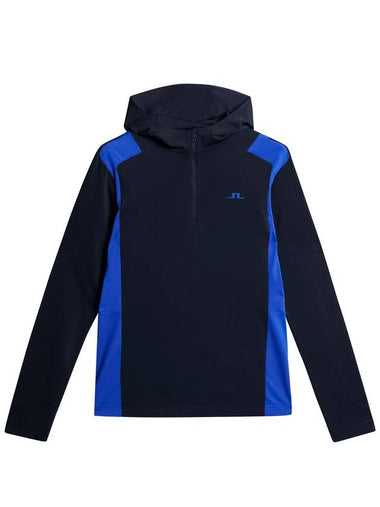 Men s Lucas quarter zip up hoodie - J.LINDEBERG - BALAAN 1