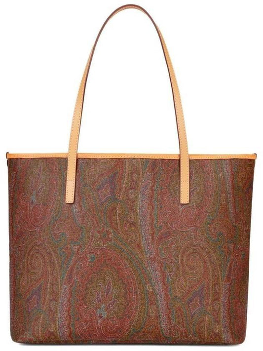 Paisley Tote Bag Burgundy - ETRO - BALAAN 1