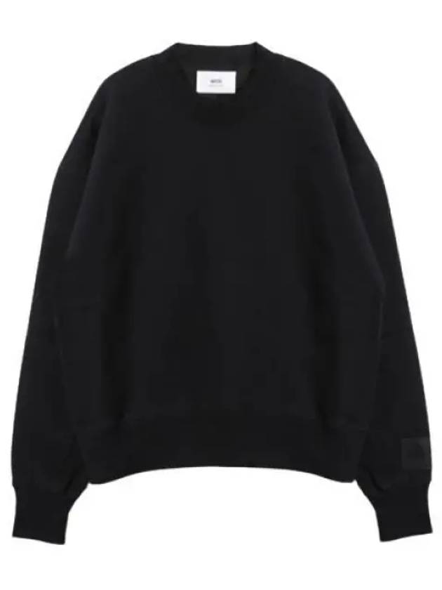 Alexandre Mattiussi Embroidered Logo Sweatshirt Black - AMI - BALAAN 2