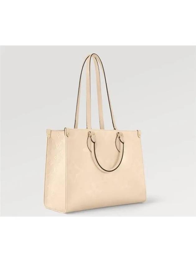 OnTheGo MM Tote Bag Cream - LOUIS VUITTON - BALAAN 3