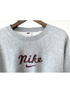 Crew neck gray sweatshirt DZ4626063 WOMENS L Asian fit - NIKE - BALAAN 7