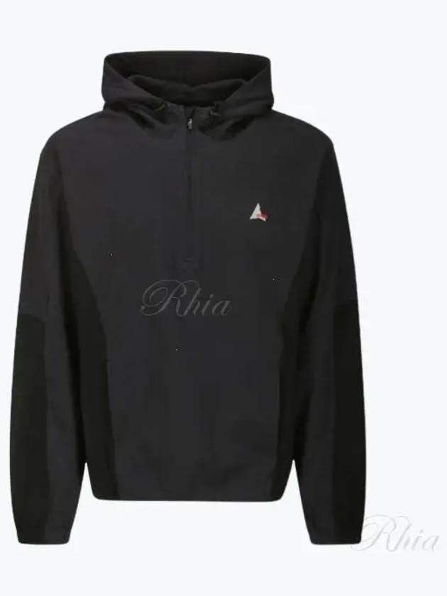 24 Panel Hoodie RBMW088JY01 BLK0001 - ROA - BALAAN 1