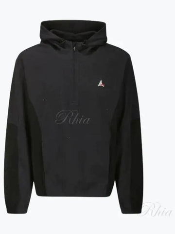 24 Panel Hoodie RBMW088JY01 BLK0001 - ROA - BALAAN 1