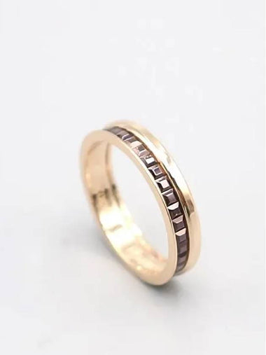 JAL00175 Pink Gold Brown PVD Quattro Classic Wedding Band Ring No 11 - BOUCHERON - BALAAN 1