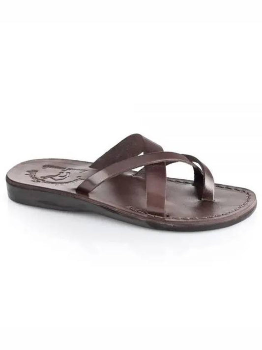 SANDALS NO 30 ABIGAIL BROWN - JERUSALEM - BALAAN 1