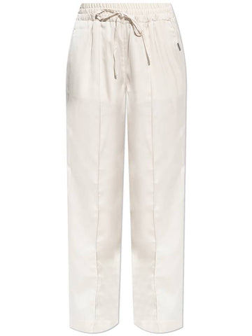 AllSaints Trousers Alba, Women's, Cream - ALLSAINTS - BALAAN 1