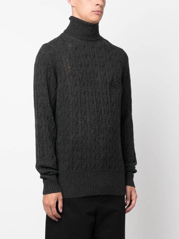 Sweater 1N9779680 002 GRAY - ETRO - BALAAN 4