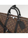 Monogram Keepall 55 Bandouliere Macassar Duffel Bag Brown - LOUIS VUITTON - BALAAN 6