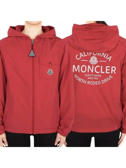 Kids EBO Wappen Patch Pocket Jacket Red 1A00089 54A91 45B 12 14A Adult wearable 1053939 - MONCLER - BALAAN 1