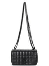 Lola Quilting Leather Small Shoulder Bag Black - BURBERRY - BALAAN 2