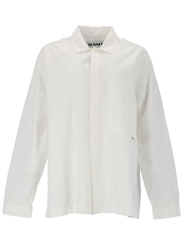 Regular Long Sleeve Shirt White - SUNNEI - BALAAN.