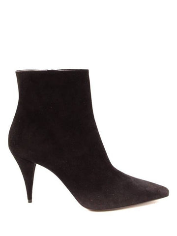 Kiki Middle Boots Black - SAINT LAURENT - BALAAN 1