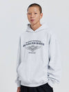 V Heavy Hood Sweat Club Hoodie 1% Melange - DE GRAND MATIN - BALAAN 1