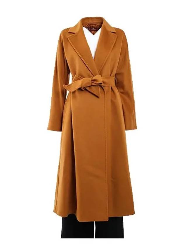 Prater Virgin Wool Single Coat Brown - MAX MARA - BALAAN 4