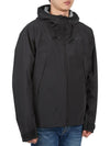 Bonded 3-Layer Zip-up Jacket Black - TEN C - BALAAN 5