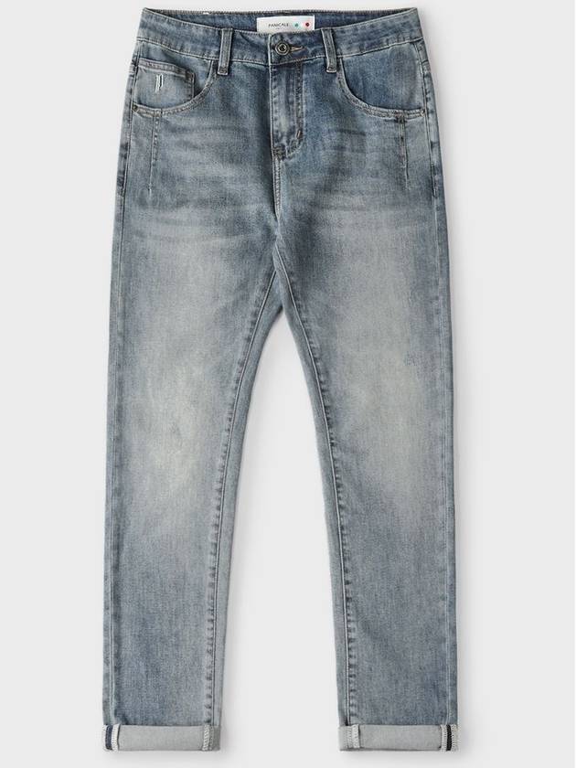 Logo Stitch Denim Pants M GJEAN54 - PANICALE - BALAAN 5