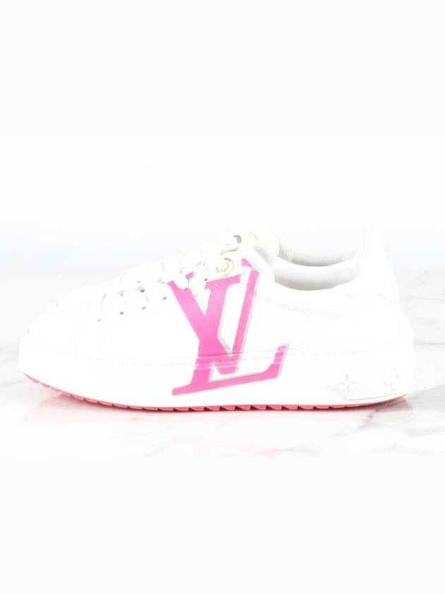 LV initial time out sneakers pink 35 5 225 - LOUIS VUITTON - BALAAN 4