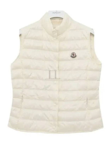 103688 Rihanna logo patch padded vest 1A10200 53048 034 - MONCLER - BALAAN 1