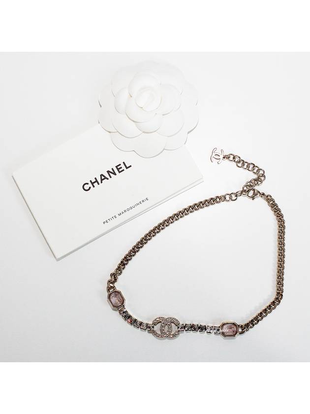 Logo Choker AB9332 B09078 NK202 - CHANEL - BALAAN 2