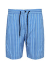 Men's Striped Shorts Blue - PT01 - BALAAN 1