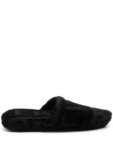 Home Mule Slippers ZSLB000091A07545Z4800 Black - VERSACE - BALAAN 1