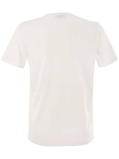 T-shirt in jersey con logo college - ELISABETTA FRANCHI - BALAAN 2