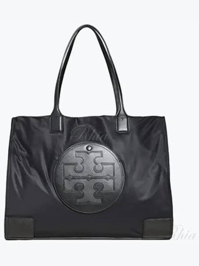 Ella Large Nylon Tote Bag Black - TORY BURCH - BALAAN 2