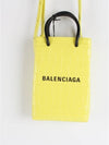 Crocodile cross bag yellow - BALENCIAGA - BALAAN 3