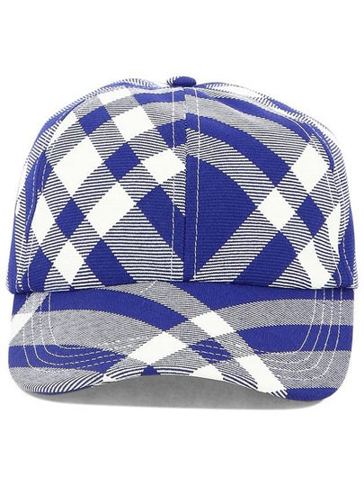 Check Ball Cap Blue - BURBERRY - BALAAN 2