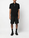 Signature Stripe Trim Polo Shirt Black - PAUL SMITH - BALAAN 4